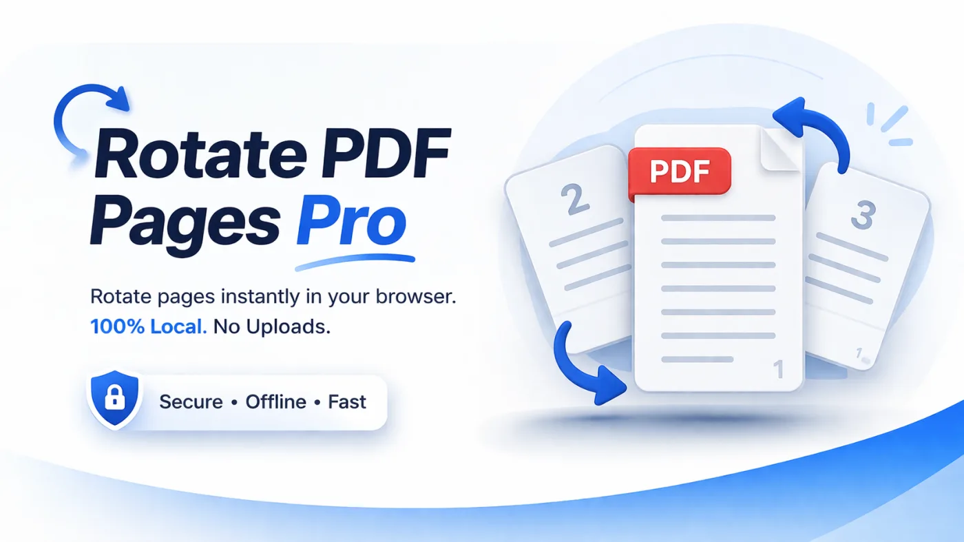 Rotate PDF Pages Pro: Offline Page Rotation Tool