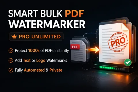 Smart Bulk PDF Watermarker Pro Unlimited thumbnail